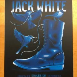 Jack White - 2018 DKNG Poster San Francisco, CA Bill Graham Civic Night 2 11 Jack White - 2018 DKNG Poster San Francisco, CA Bill Graham Civic Night 2