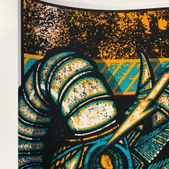 Metallica - 2019 Brad Klausen Poster Vienna, Austria S/N Ernst Happel Gig Posters