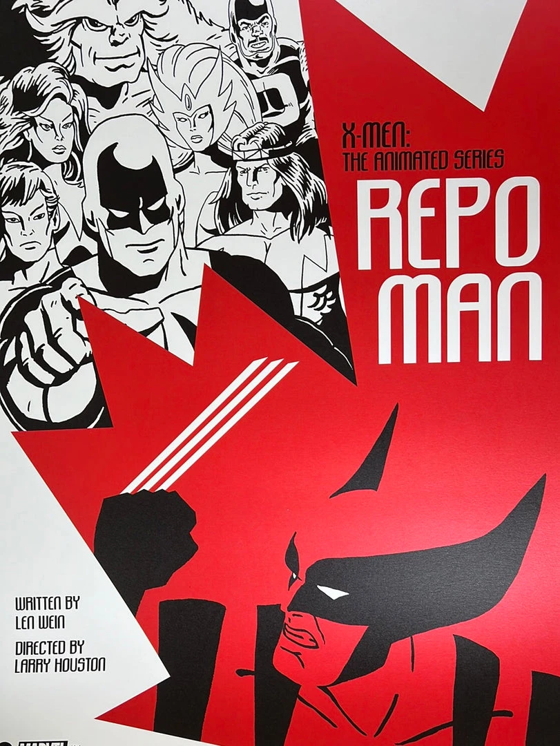X-Men: The Animated Series: Repo Man - 2021 JJ Lendl Poster Marvel 3 X-Men: The Animated Series: Repo Man - 2021 JJ Lendl Poster Marvel