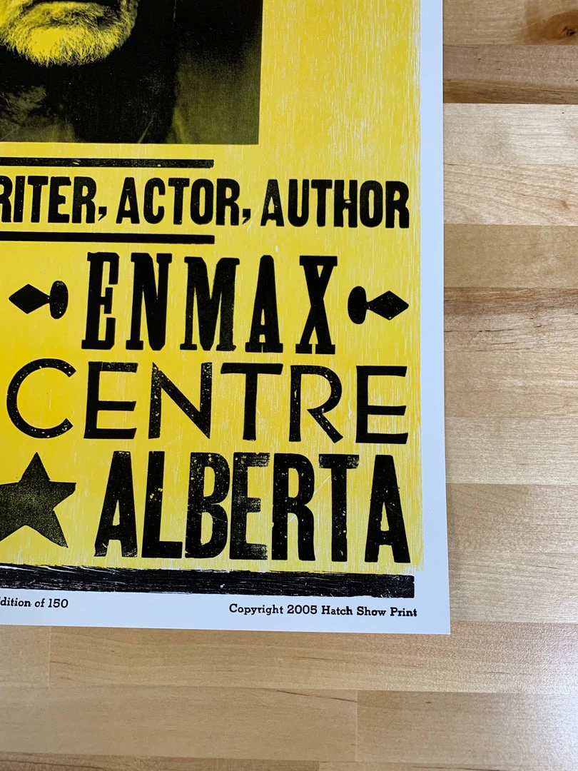 Gig Posters Willie Nelson - 2005 Franks Brothers Poster Lethbridge, Alberta 8 Gig Posters Willie Nelson - 2005 Franks Brothers Poster Lethbridge, Alberta