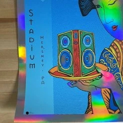 Dave Matthews Band - 2004 EMEK Poster Hershey Park Stadium PA FOIL 11 Dave Matthews Band - 2004 EMEK Poster Hershey Park Stadium PA FOIL