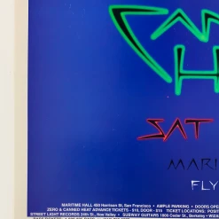 FD/ID 13 Zero - 1996 Stanley Mouse Poster Maritime Hall San Fran 1st