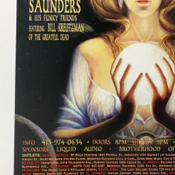 The Artworks MHP 55 New Year's Eve - 1998 Poster Maritime Hall San Fran 1st Gig Posters