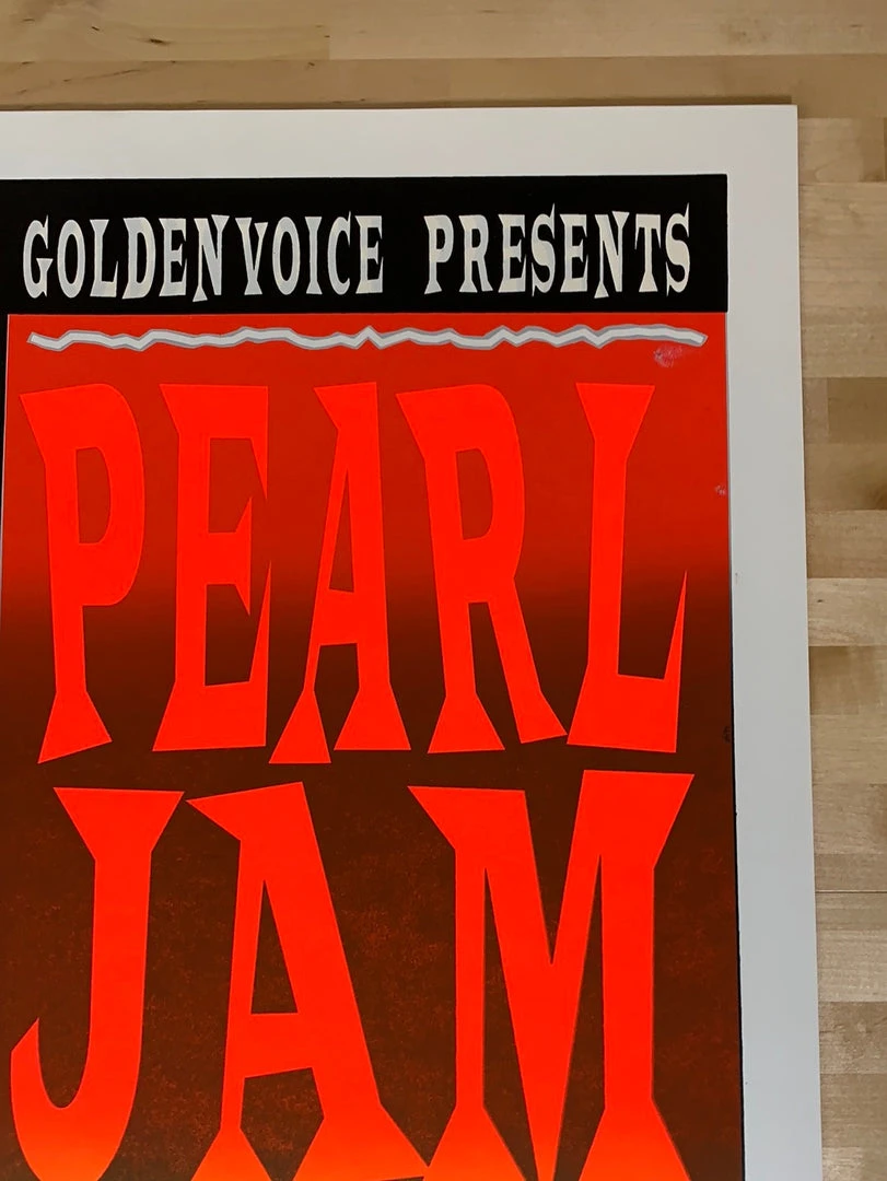 TAZ Gig Posters Pearl Jam - 1998 T.A.Z. Poster Maui, HI Cultural Center Variant 6 TAZ Gig Posters Pearl Jam - 1998 T.A.Z. Poster Maui, HI Cultural Center Variant