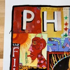 Phish - 1998 Poster Joel Elrod Fillmore Auditorium San Fran 1st Gig Posters