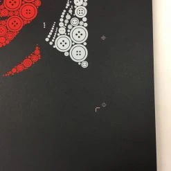 Jack White The White Stripes Jack & Meg Uncut - 2010 Todd Slater Poster Art Print Under Great White Northern Lights