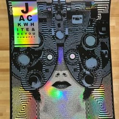 Gig Posters Jack White - 2022 The Silent Giants Poster Brooklyn, New York X/83 9 Gig Posters Jack White - 2022 The Silent Giants Poster Brooklyn, New York X/83