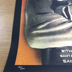 Alt-J - 2015 Emek Poster Santa Barbara Bowl, California FOIL Foil Posters