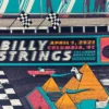 Billy Strings - 2021 Status Serigraph Poster Columbia, SC 4/1