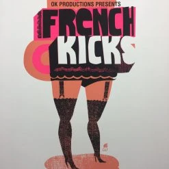 Gig Posters French Kicks - 2005 Methane Studios Poster Atlanta, GA The Earl