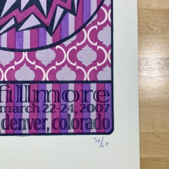 Yonder Mountain String Band - 2007 Tripp Poster Denver, CO The Fillmore Colorado 12 Yonder Mountain String Band - 2007 Tripp Poster Denver, CO The Fillmore Colorado