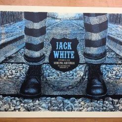 Jack White - 2018 Methane Studios Poster Shreveport, LA Municipal Auditorium Gig Posters 11 Jack White - 2018 Methane Studios Poster Shreveport, LA Municipal Auditorium Gig Posters