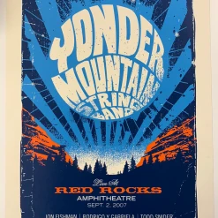 Methane Studios Yonder Mountain String Band - 2007 Methane Poster Red Rocks Morrison, CO Colorado 9 Methane Studios Yonder Mountain String Band - 2007 Methane Poster Red Rocks Morrison, CO Colorado
