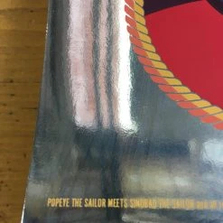 Popeye The Sailor Meets Sindbad The Sailor - 2014 Tom Whalen Poster Foil Blue Va Art Prints