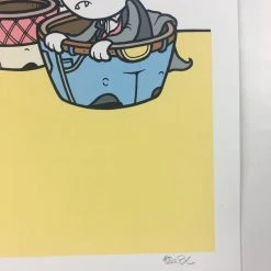 Hollow Friends - 2008 Mike Budai Poster Art Print