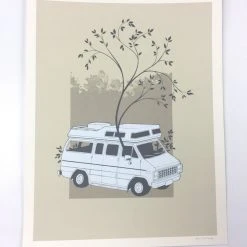 Van (Chicago Series) - 2013 Justin Santora Poster Art Print