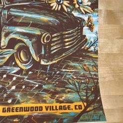 Dave Matthews Band - 2021 Zeb Love Poster Fiddler's Green, CO 10/9 12 Dave Matthews Band - 2021 Zeb Love Poster Fiddler's Green, CO 10/9