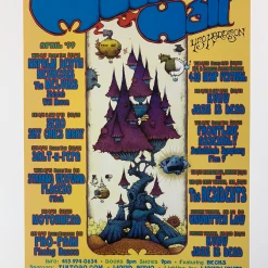 The Artworks MHP 62 April - 1999 Poster Maritime Hall San Fran 1st Gig Posters