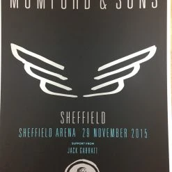 Sold Out Posters Mumford & Sons - 2015 Poster Sheffield, England, UK Sheffield Arena
