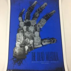 The Dead Weather - 2010 Todd Slater Poster San Diego, CA House Of Blues Jack White