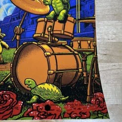 Dead & Company - 2021 James Flames Poster Chicago, IL Wrigley Field
