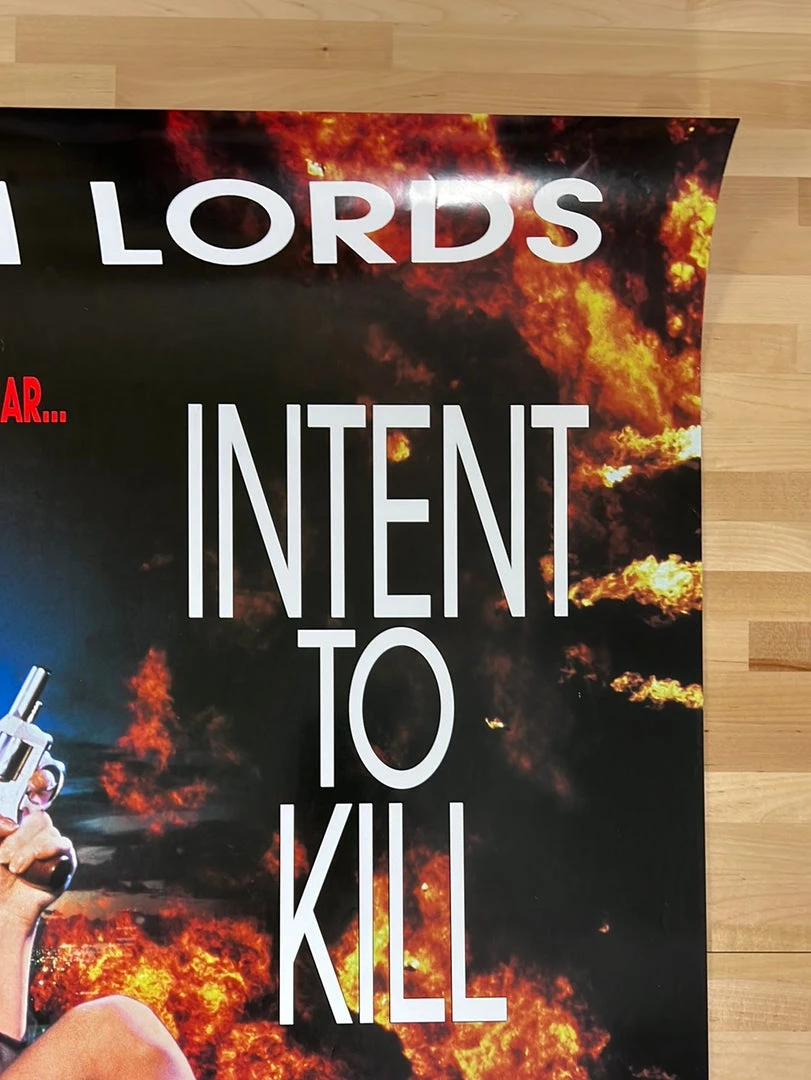 Sold Out Posters Intent To Kill - 1992 Video Promo Movie Poster Original Vintage Movie/TV Posters 6 Sold Out Posters Intent To Kill - 1992 Video Promo Movie Poster Original Vintage Movie/TV Posters