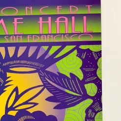 FD/ID 14 Merl Saunders - 1996 David Singer Poster Maritime Hall San Fran 1st Gig Posters