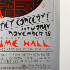 Sold Out Posters Gig Posters FD/ID 2 Jefferson Cybership - 1995 Poster Maritime Hall San Fran 1st