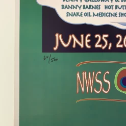 Northwest String Summit - 2004 Brian Langeliers Poster Plains, OR Horning's Hideout