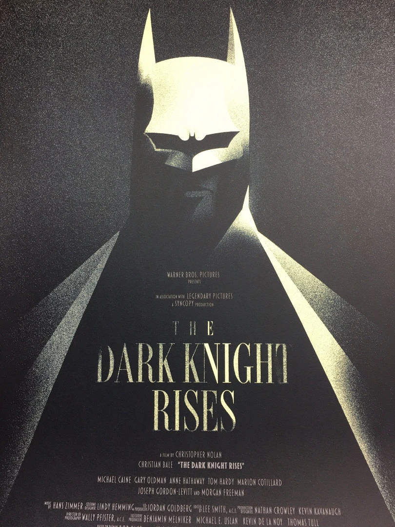 The Dark Knight Rises - 2012 Olly Moss Poster San Diego, CA Comic-Con Movie/TV Posters 3 The Dark Knight Rises - 2012 Olly Moss Poster San Diego, CA Comic-Con Movie/TV Posters