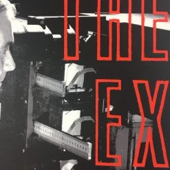 The Ex - 2011 Dan MacAdam Crosshair Poster Utrecht Ekko Gig Posters