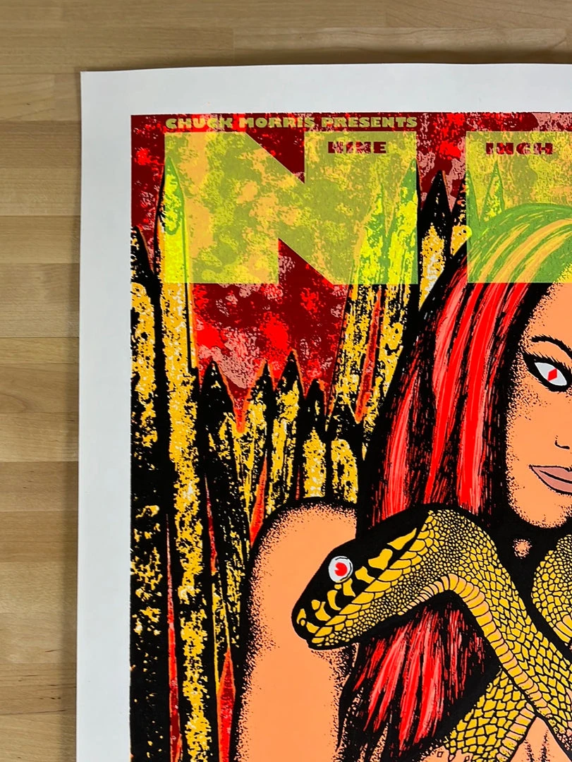 Colorado Nine Inch Nails - 2006 Lindsey Kuhn Poster Red Rocks Morrison, CO 5 Colorado Nine Inch Nails - 2006 Lindsey Kuhn Poster Red Rocks Morrison, CO