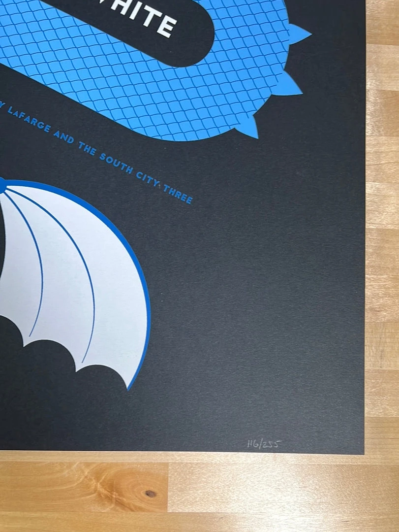 Gig Posters Jack White - 2012 Tom Whalen Poster Jackson, TN 8 Gig Posters Jack White - 2012 Tom Whalen Poster Jackson, TN