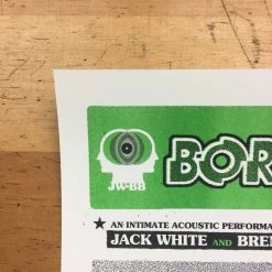 Jack White - 2019 The Silent Giants Poster Detroit, MI Third Man Records Gig Posters