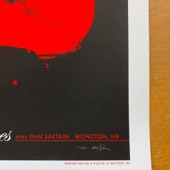 The White Stripes - 2007 Rob Jones Poster Moncton, NB CAN Coliseum Jack White 12 The White Stripes - 2007 Rob Jones Poster Moncton, NB CAN Coliseum Jack White