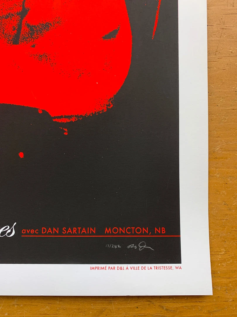 The White Stripes - 2007 Rob Jones Poster Moncton, NB CAN Coliseum Jack White 7 The White Stripes - 2007 Rob Jones Poster Moncton, NB CAN Coliseum Jack White