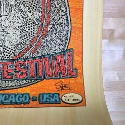 Crossroads Guitar Festival - 2007 Chuck Sperry Guitar Poster, Eric Clapton 12 Crossroads Guitar Festival - 2007 Chuck Sperry Guitar Poster, Eric Clapton