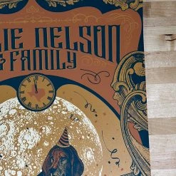 Willie Nelson - 2017 Status Serigraph Poster Austin, TX Gig Posters