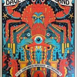 Methane Studios Gig Posters Dave Matthews Band - 2021 Methane Poster West Palm Beach, FL 7/31