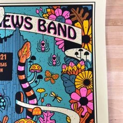 Methane Studios Gig Posters Dave Matthews Band - 2021 Methane Poster Rogers, AR 10/13