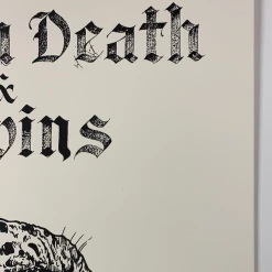 Gig Posters Napalm Death & Melvins - 2016 Fugscreens Studios Poster Omaha, NE 4/25