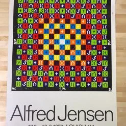 Alfred Jensen - 1973 Art Print Poster Original Vintage Art Prints