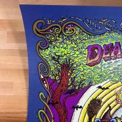 Gig Posters Dead & Company - 2021 Marq Spusta Poster Hollywood Bowl, CA Sapphire 10 Gig Posters Dead & Company - 2021 Marq Spusta Poster Hollywood Bowl, CA Sapphire