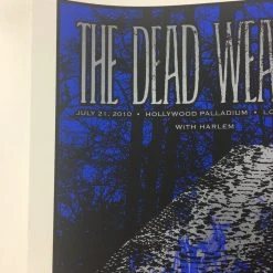 Gig Posters The Dead Weather - 2010 Todd Slater Poster Hollywood, CA Hollywood Palladium