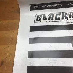 BlacKkKlansman - 2018 Ron Stallworth Poster Signed By Spike Lee
