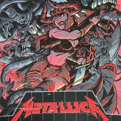 Gig Posters Metallica - 2019 Dayne Henry Jr. Poster Zurich, SUI