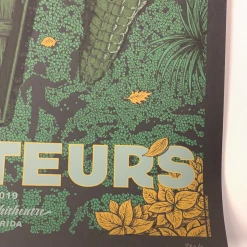 Jack White The Raconteurs - 2019 Pat Hamou Poster St Augustine, FL Amphitheatre 12 Jack White The Raconteurs - 2019 Pat Hamou Poster St Augustine, FL Amphitheatre