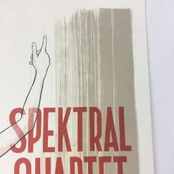 Spektral Quartet & Julia Holter Tour- 2015 Justin Santora Poster