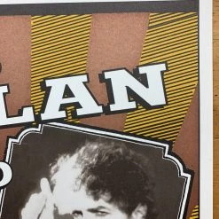 Bob Dylan - 2004 Geoff Gans Poster Rochester, NY Gordon Field House