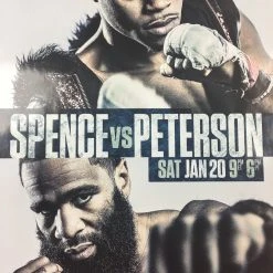 Sold Out Posters Spence Vs. Peterson Championship Boxing Poster